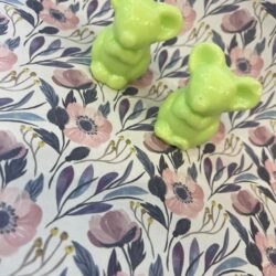 Savon souris verte