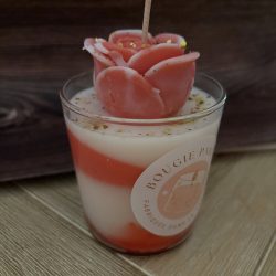 Bougie  coquelicot