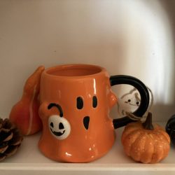 MUG FANTOME  ORANGE