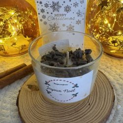 BOUGIE DE NOEL SENTEUR PAIN AU CHOCOLAT 100G