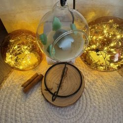 Suspension de table noel chalet