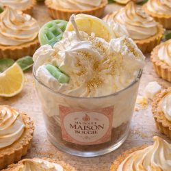 Bougie citron meringuée