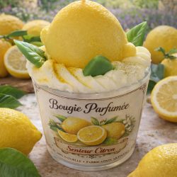 Bougie citron