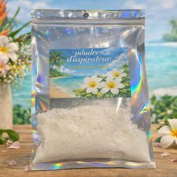 Poudre d'aspirateur senteur : fleur de tiaré