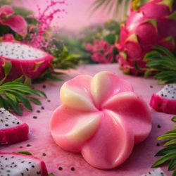 Fondant fleur  senteur fruit du dragon