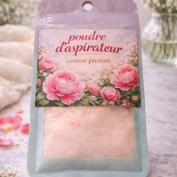 Poudre d'aspirateur senteur: pivoine 50g