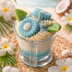 Bougie fleur de tiaré