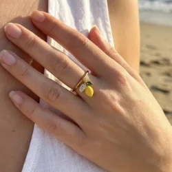BAGUE CITRON