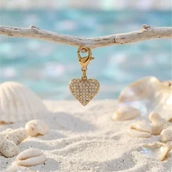 Charms Cœur Zircon
