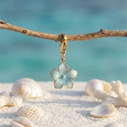 Charms Fleur Bleue