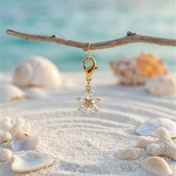 Charms Fleur Zircon
