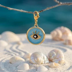 Charms Œil Protecteur Bleu