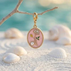 Charms Rose Fleur