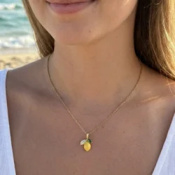 Collier citron