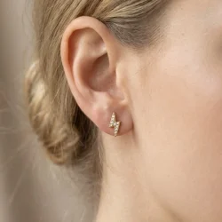 Boucle d'oreilles eclair