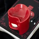 Bruleur coeur rouge