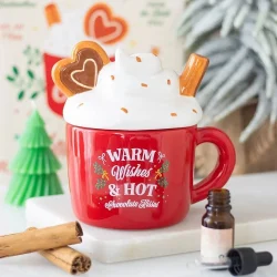 Brûleur tasse à chocolat chaud