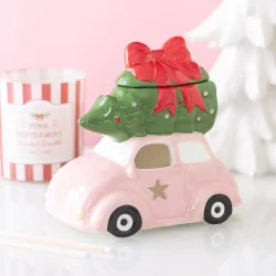 Bruleur voiture rose