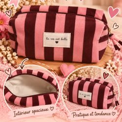 Trousse de voyage la vie est belle